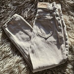 Vintage Lee 100% Cotton Kids Jeans 7 Regular Tan Foxtail